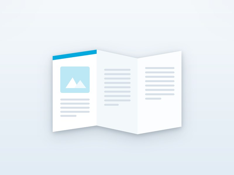Folded Brochure