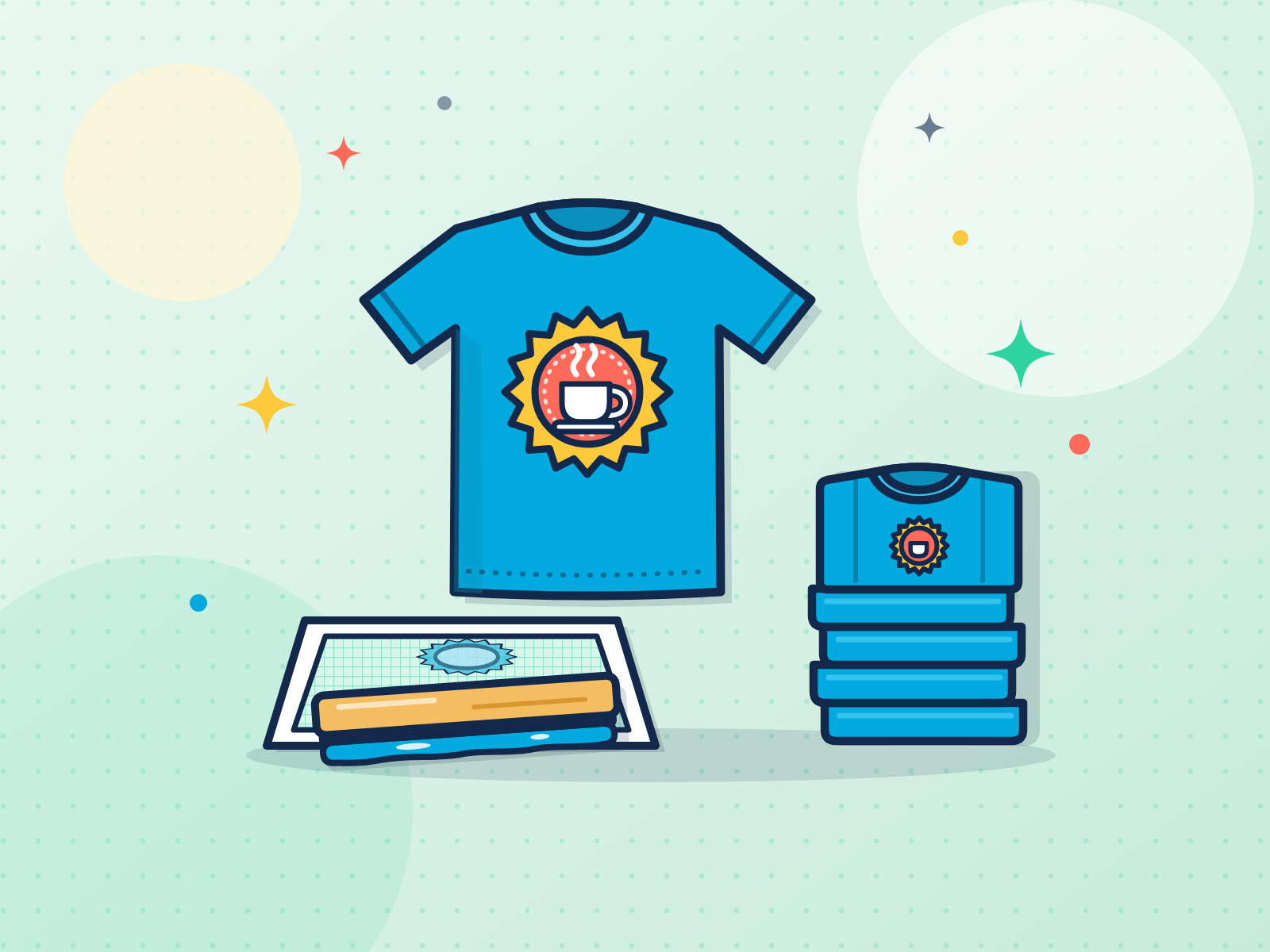 Custom T-Shirts, Screen Print (36 pc min)
