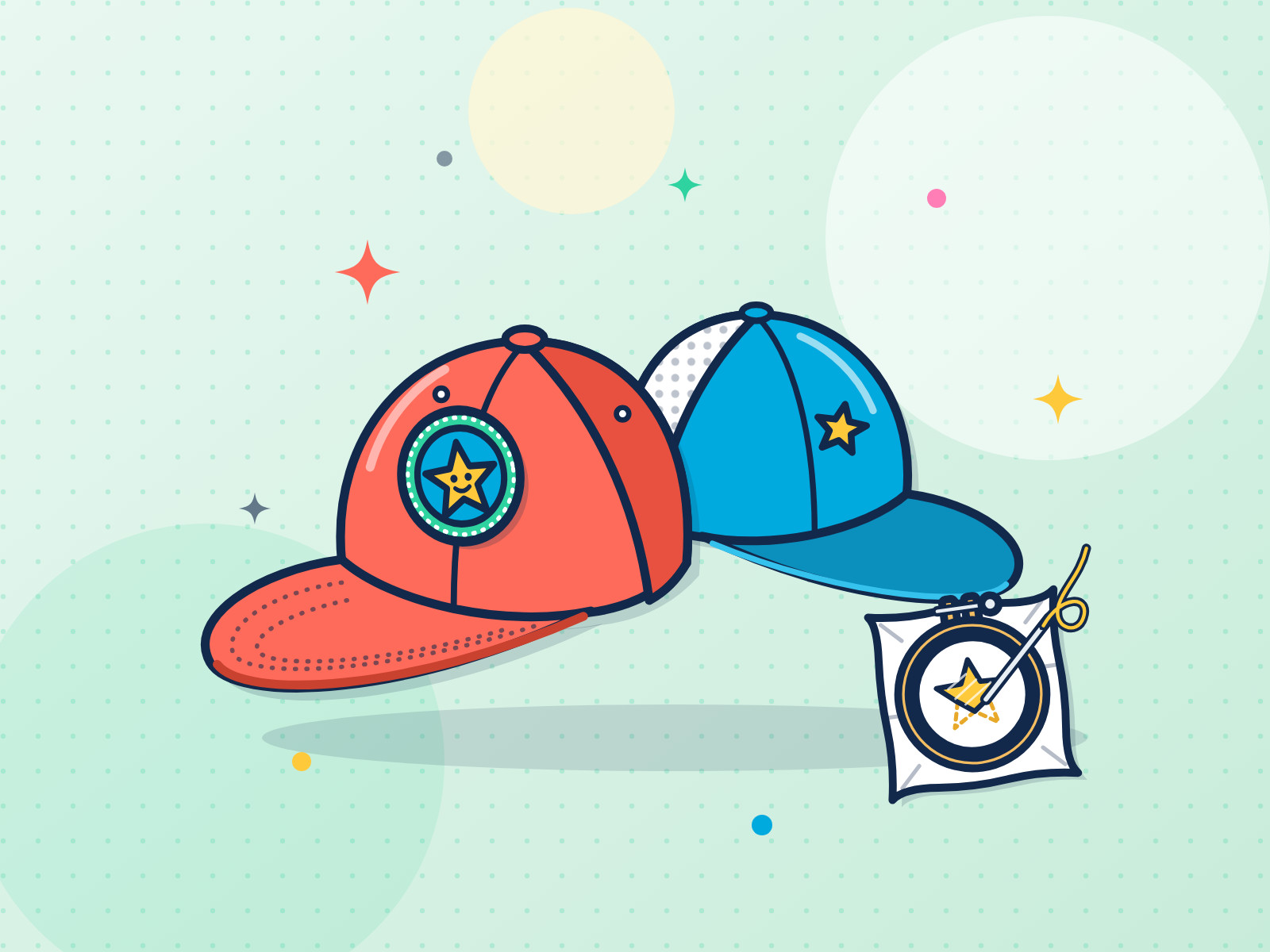 Custom Embroidered Hats and Caps (36 pc min)