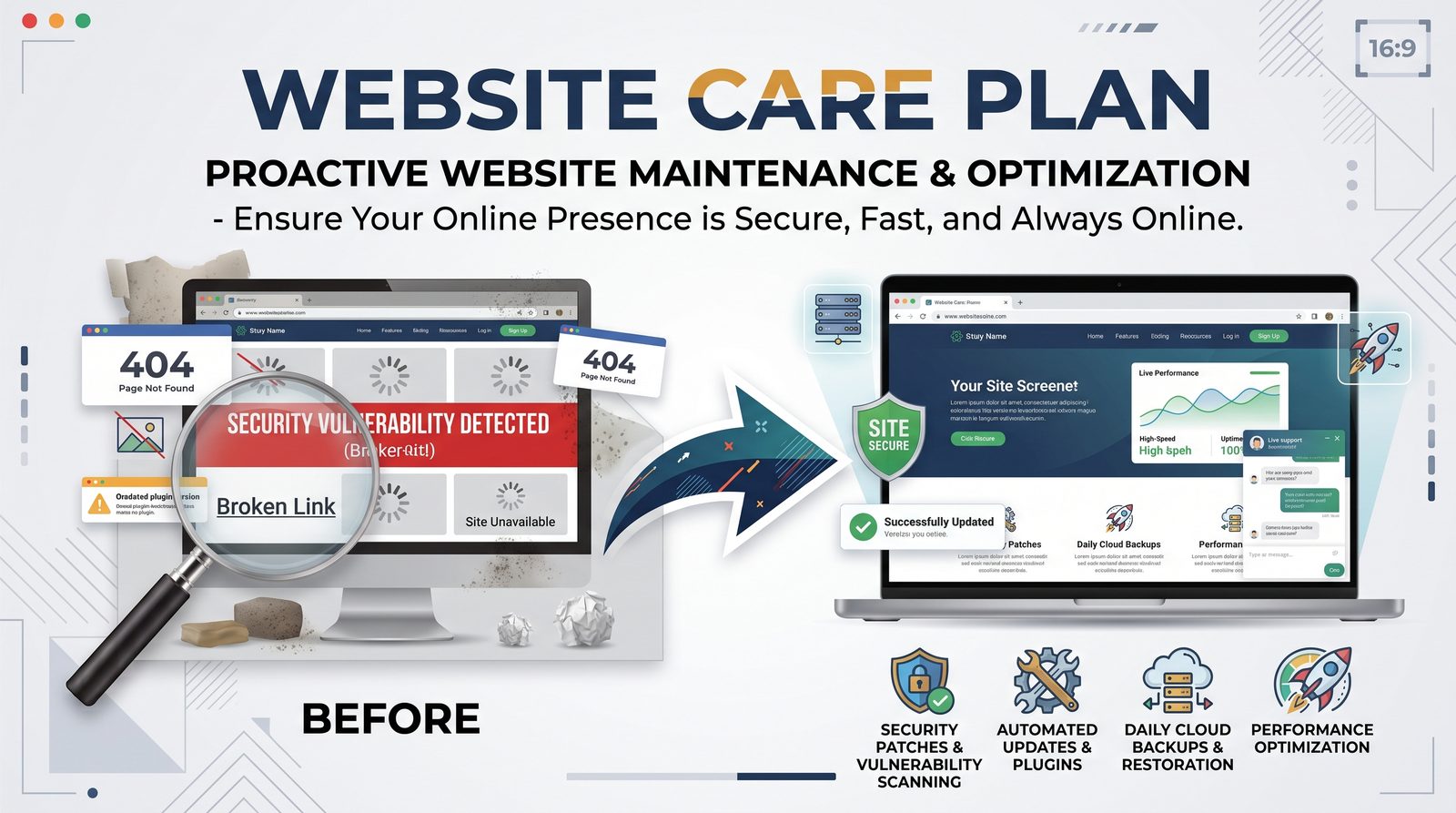 Website Care Plan